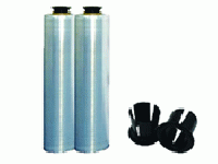 司化成 ストレッチフィルム HNP-Slim エッジ強化タイプ 10μ×500mm(485mm)×450m 8巻入/CS