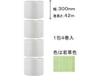 川上産業 スパスパ V-□36 輪切スリット 300mm×42m巻 4巻入/包