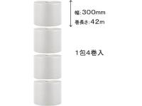 川上産業 スパスパ □38 輪切スリット 300mm×42m巻 4巻入/包