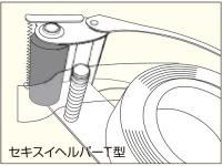 セキスイ テープカッター ヘルパーT型 幅50mm 3個セット