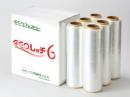 大日製罐 ECOレッチ6 エッジ強化タイプ 6μ×500mm(485mm)×750m巻 6巻入/CS