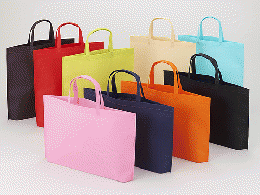 不織布製バッグ シンプルトート75 小 LC731 (開)350/(底)250W×330H×マチ100 200枚入/CS